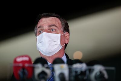Jair Bolsonaro, presidente de Brasil.