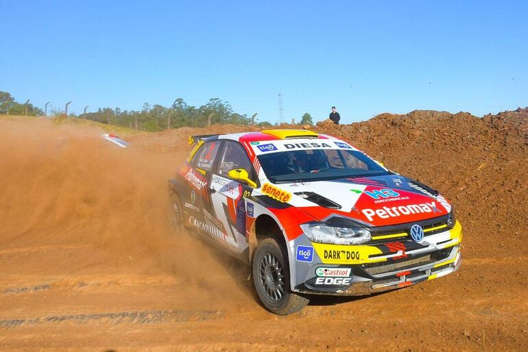 Gustavo Saba y Fernando Mussano quedaron segundos en la general del Rally de Erechim, también con VW Polo GTI R5.