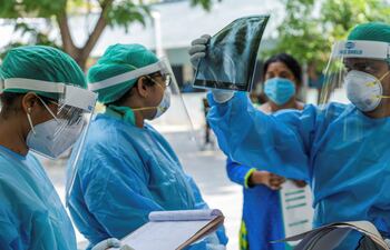 Hospital de Bathalapalli de la FVF, en el estado meridional de Andhra Pradesh, India.