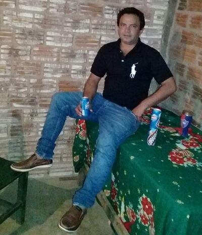 Reinaldo Noldin Cáceres, buscado por el secuestro del colono brasileño.