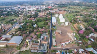 El barrio Pacu-cúa de Encarnación fue beneficiado con las mejoras. Allí Puma Energy cuenta con una de sus terminales, conocida como Ultrapar.
