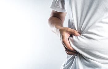 obesidad obeso gordo panza abdomen grasa