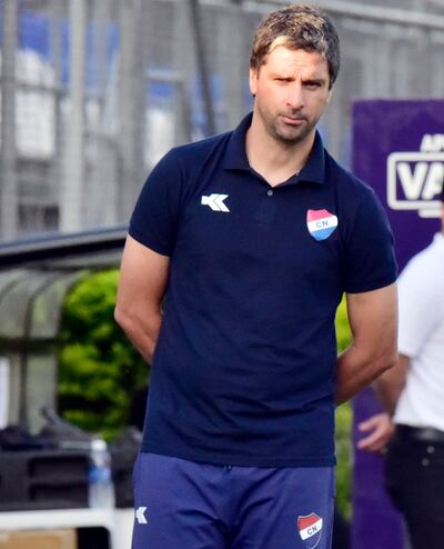 Hernán Rodrigo López Mora (42 años), técnico uruguayo de Nacional.
