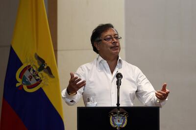 El presidente de Colombia, Gustavo Petro.