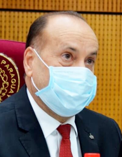 Óscar “Cachito” Salomón (ANR, Añetete), nuevo presidente de la Cámara de Senadores y del Congreso.