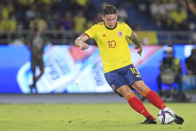 James Rodríguez sueña con jugar otro Mundial con la selección de Colombia.