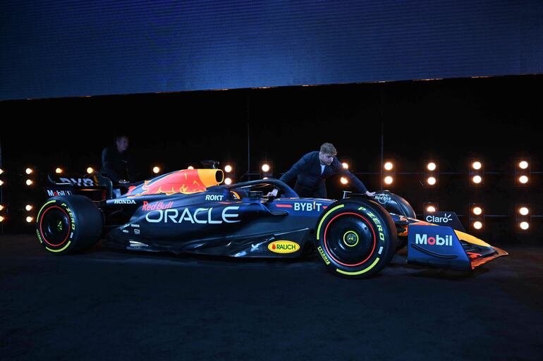 El RB19 de Red Bull para la temporada 2023 de la Fórmula 1.