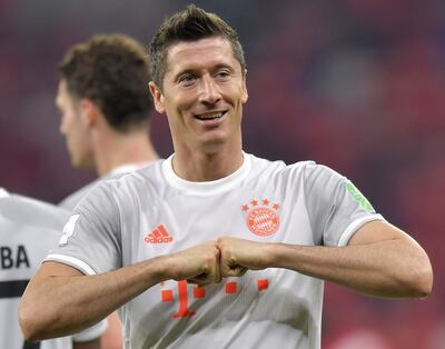 Robert Lewandowski (32 años) fue elegido ayer el mejor jugador del partido tras su doblete que ubica al Bayern en la final.