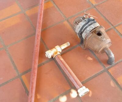 Equipos recuperados por la Policía.