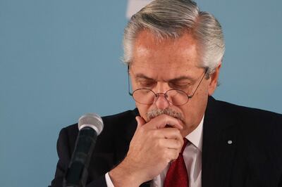 El presidente de Argentina, Alberto Fernández. (EFE)