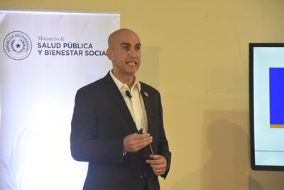 Julio Mazzoleni, ministro de Salud.