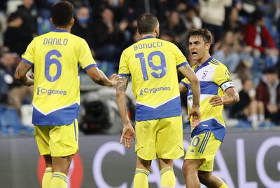 El argentino Paulo Dybala marcó el primer gol de Juventus.