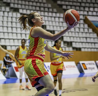 Paola Andrea Ferrari del Spar Girona de la Liga Española.
