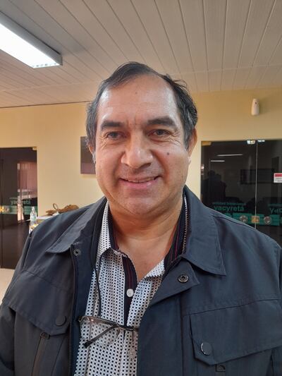 Casimiro Flores, dirigente del Partido Colorado en Misiones.