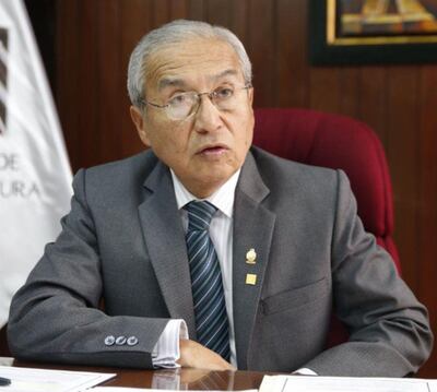 El exfiscal general de Perú, Pedro Chávarry.