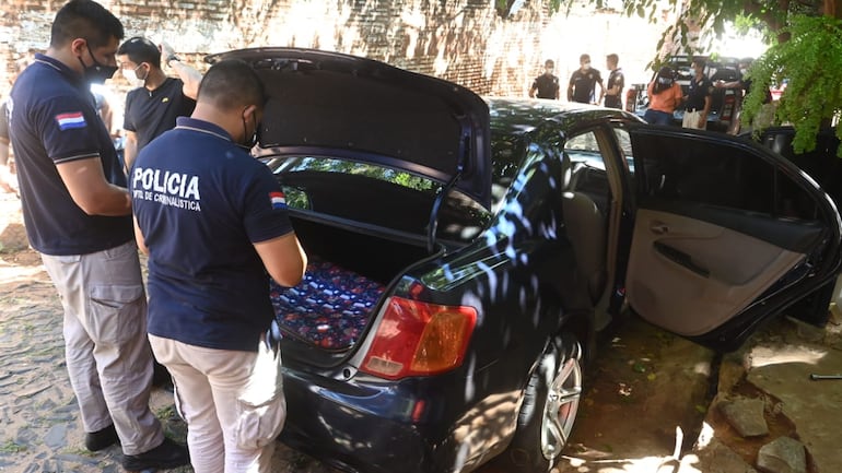 Asunción policía detención violador