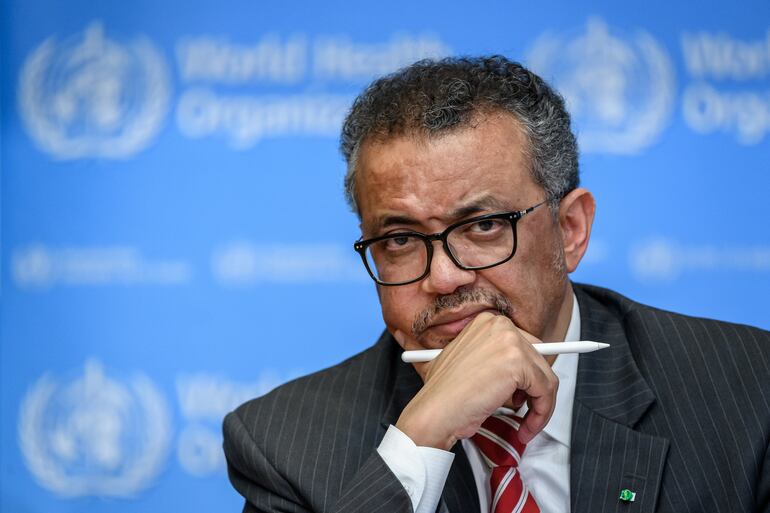 Tedros Adhanom Ghebreyesus, director general de la Organización Mundial de la Salud.