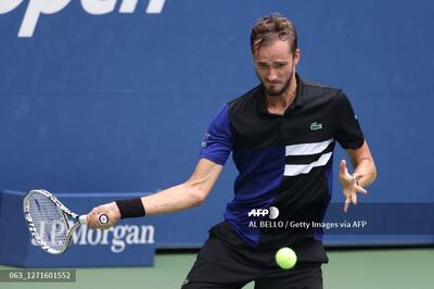 Daniil Medvedev clasificó a las semifinales del Abierto de los Estados Unidos.