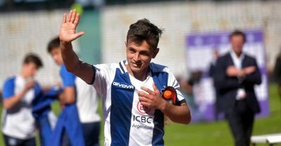 Andrés Cubas,, jugador llamado a la selección paraguaya.