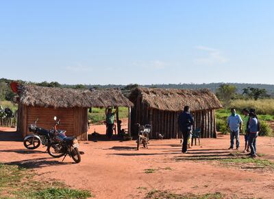 Vivienda de uno de los despedidos del establecimiento agrícola por negarse a utilizar el medicamento veterinario.