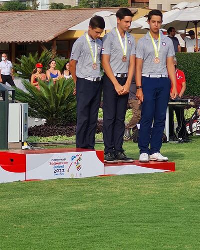 El equipo masculino ganó el bronce en el Sudamericano.