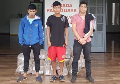 Los detenidos quedaron a disposición del Ministerio Público.