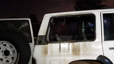 La víctima destacó que el ataque fue justamente del lado del tanque de combustible, como intentando que se produzca una explosión.