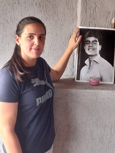 Nancy Sosa, prima de Fernando Báez Sosa, miembro de la familia residente en Paraguay.