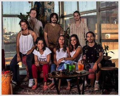 El elenco creador de la obra que se presentará desde hoy en el “Juan de Salazar”.