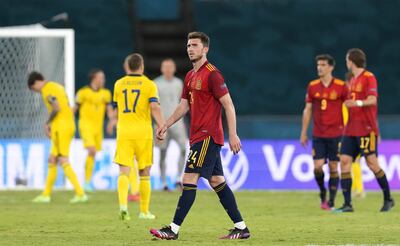 España y Suecia empataron sin goles en la Eurocopa.