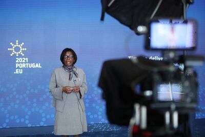 La ministra portuguesa de Justicia, Francisca Van Dunem.