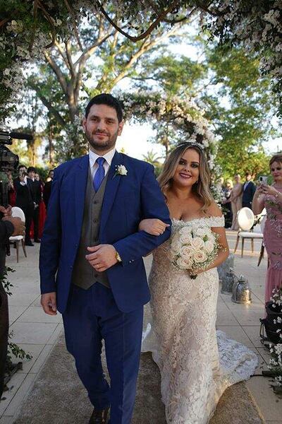 Contrajeron matrimonio Atilio Raúl Gaona Alcaraz y Elianne Dávalos González.