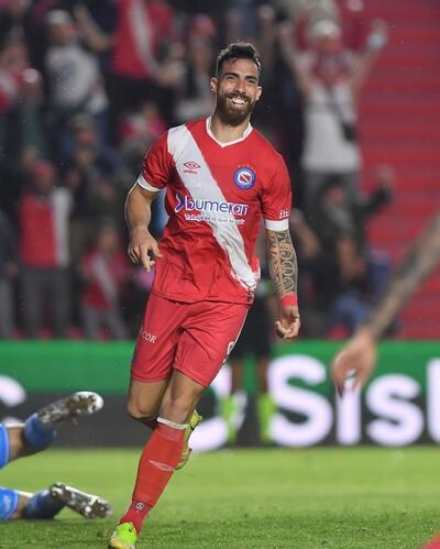 Gabriel Ávalos anotó un gol para Argentinos Juniors