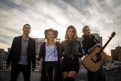 El grupo Kudai en la actualidad, en una foto promocional de su nueva etapa.