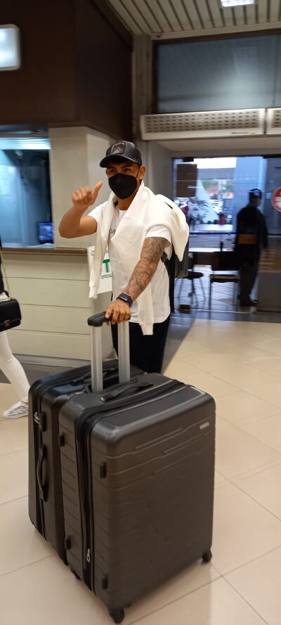 Santiago Arzamendia viajó a España para sumarse al Cádiz