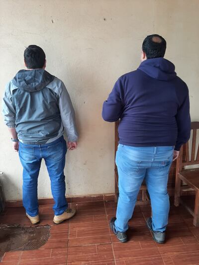 Dos hombres detenidos en CDE. No reconocen deuda de más de G. 10 millones en Hotel de la zona.