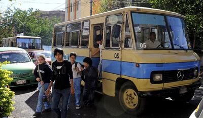 Transporte escolar.