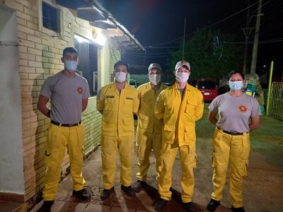 Bomberos voluntarios de la undécima compañía de Fernando de la Mora piden ayuda para reponer objetos hurtados,