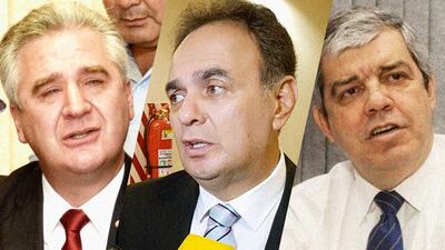 Los senadores colorados Enrique Bachetta, Juan Dario Monges y Enrique Riera, están hospitalizados por coronavirus.
