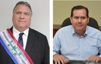 Alejo Ríos Medina (izquierda) y César Brítez (Derecha), son los posibles Gobernadores de Caaguazú.