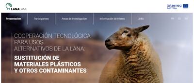 Un proyecto europeo busca sustituir el plástico con lana.