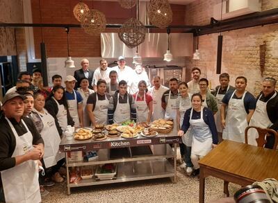 Participantes de las clases de iKitchen Rational, de NGO.