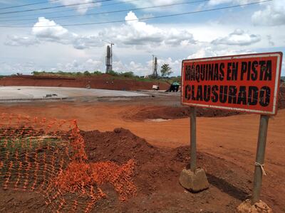 La obra de acceso al Puente de la Integración aún no fue concluida.