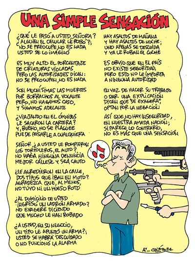 Una simple sensación