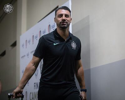 Julio César Cáceres López (43 años), entrenador de Olimpia