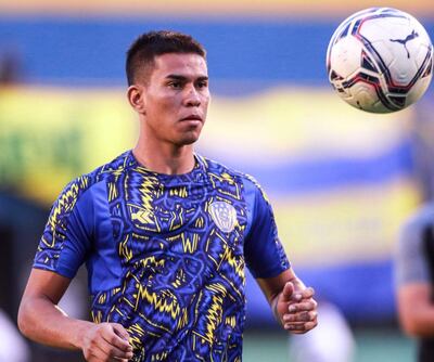 Sebastián Maldonado (22 años), mediocampista de contención del Sportivo Luqueño.