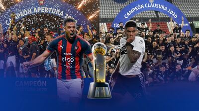 Durante el 2020, el Apertura fue para Cerro Porteño y el Clausura para Olimpia.