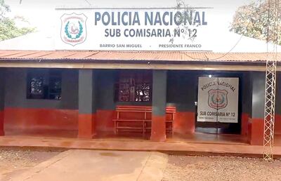 La denuncia fue radicada en la Subcomisaría 12ª de Presidente Franco.