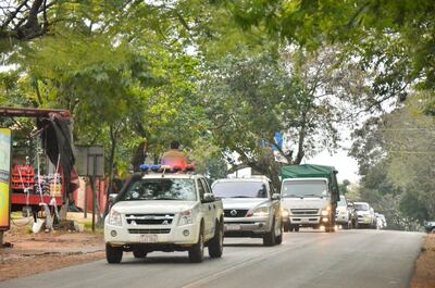 También se realizó una caravana como parte del acto conmemorativo.