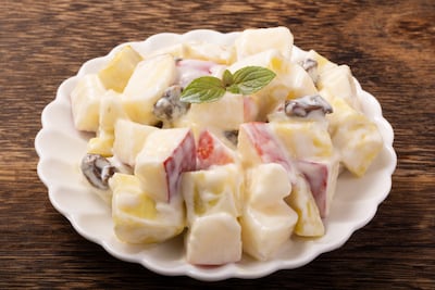 Ensalada agridulce de papas.